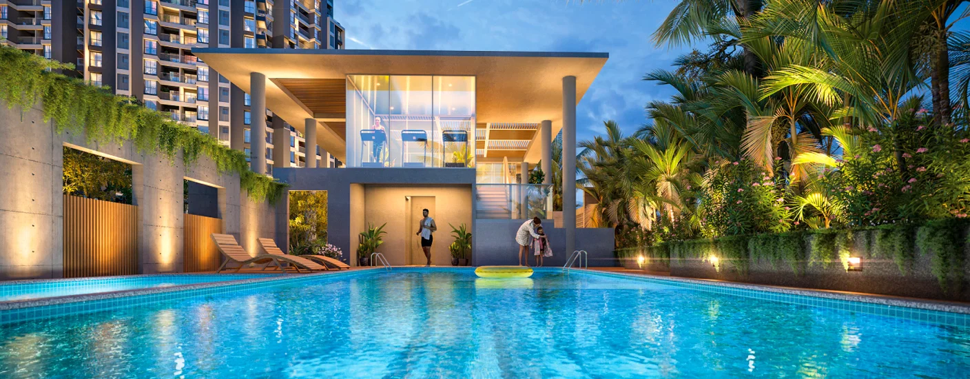 Mangalam Codename Highrise Swimming Pool Image